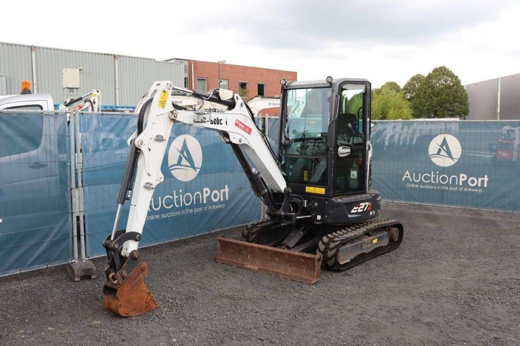 Minibagger typu Bobcat E27Z, Gebrauchtmaschine w Antwerpen (Zdjęcie 9)