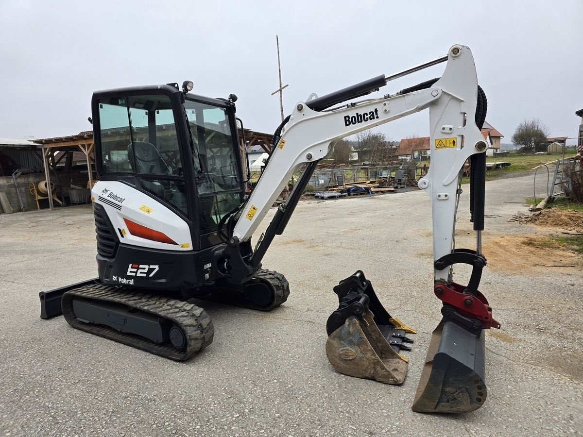 Minibagger typu Bobcat E27Z, Gebrauchtmaschine v Gabersdorf (Obrázek 8)