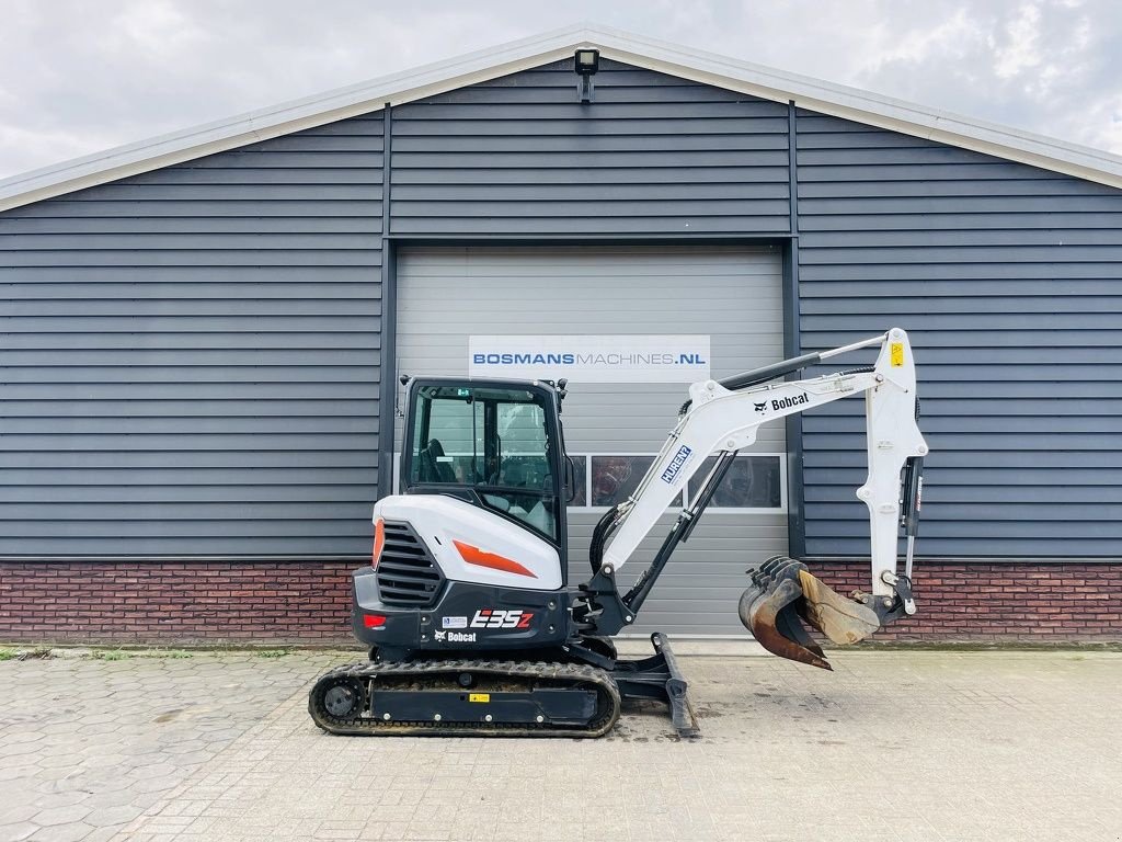 Minibagger typu Bobcat E35 z minigraver BJ 2023 sloop / sorteer functie AIRCO, Gebrauchtmaschine v Neer (Obrázok 1)