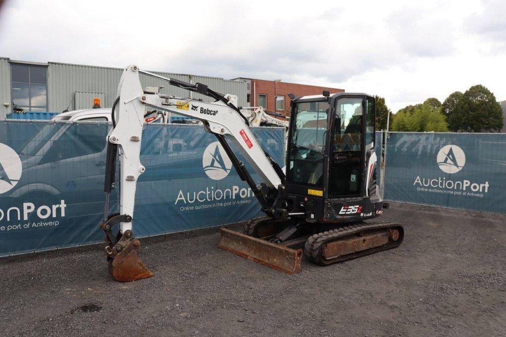 Minibagger del tipo Bobcat E35Z, Gebrauchtmaschine en Antwerpen (Imagen 9)