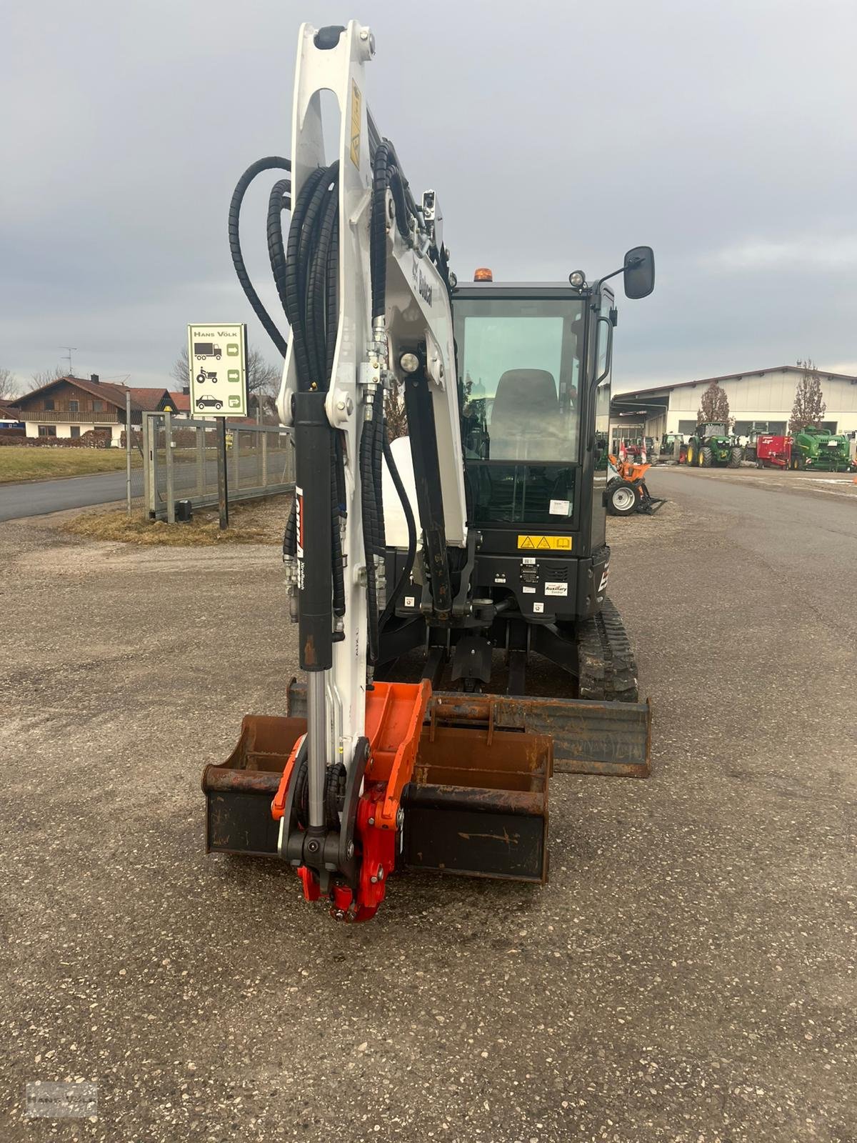 Minibagger tipa Bobcat E35z, Neumaschine u Antdorf (Slika 9)