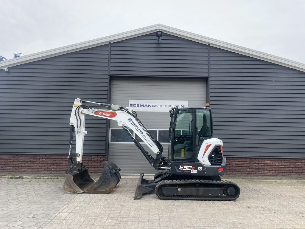 Minibagger van het type Bobcat E50 z minigraver BJ 2023 sloop / sorteer AIRCO, Gebrauchtmaschine in Neer (Foto 1)