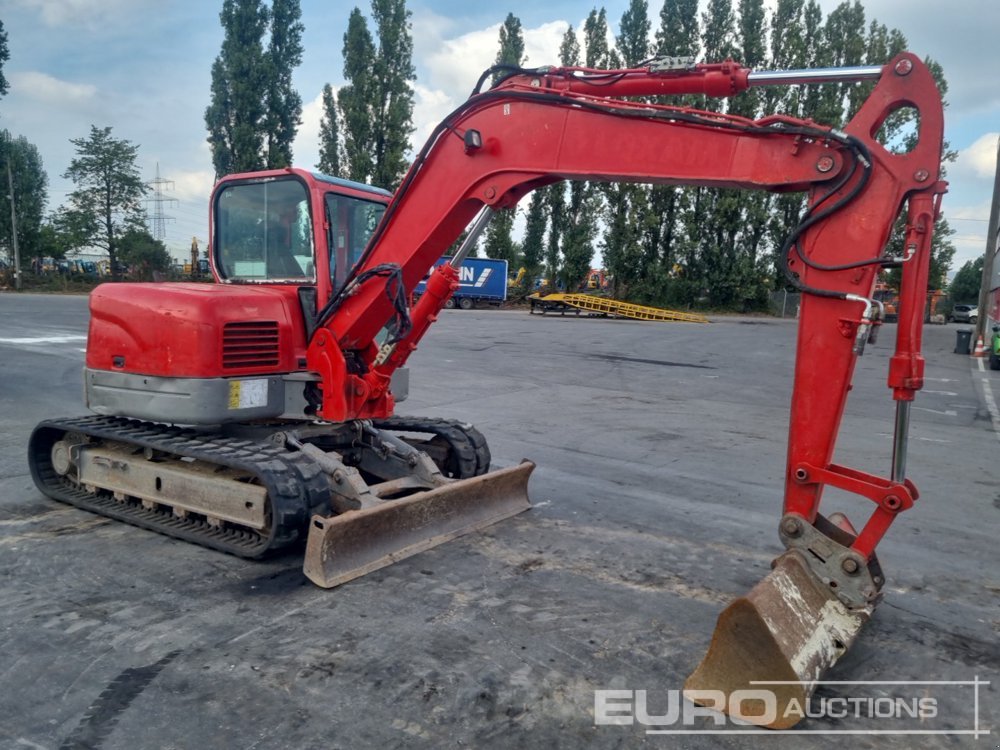 Minibagger du type Bobcat E80 EA, Gebrauchtmaschine en Dormagen (Photo 3)