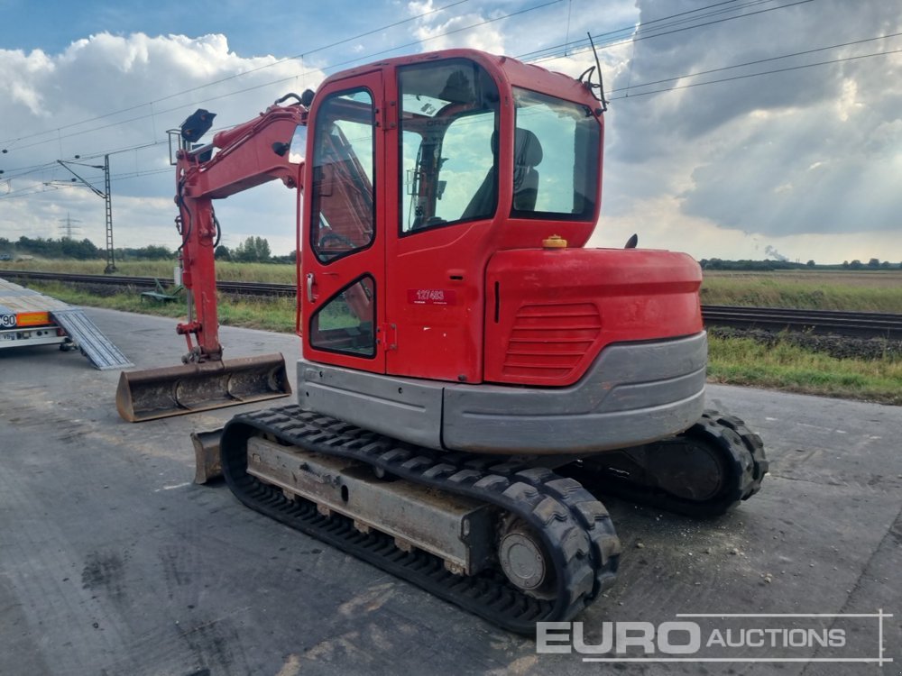 Minibagger tipa Bobcat E80 EA, Gebrauchtmaschine u Dormagen (Slika 4)