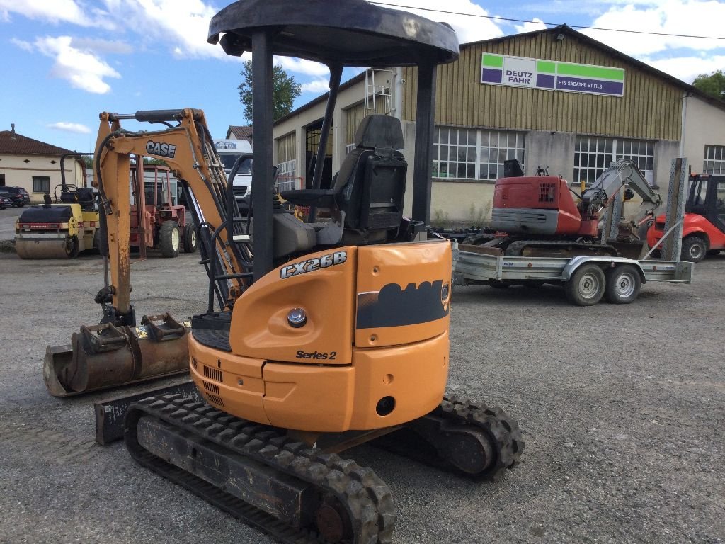 Minibagger van het type Case IH cx26b, Gebrauchtmaschine in L'ISLE JOURDAIN (Foto 3)