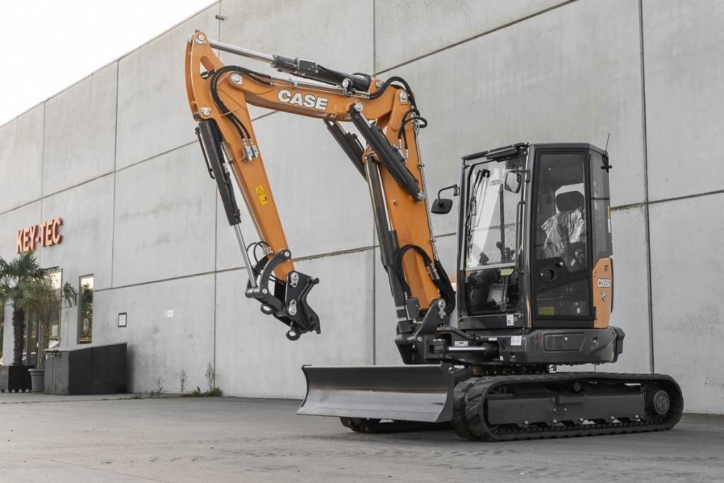 Minibagger del tipo Case CX 65D, Neumaschine en Moerbeke (Imagen 1)