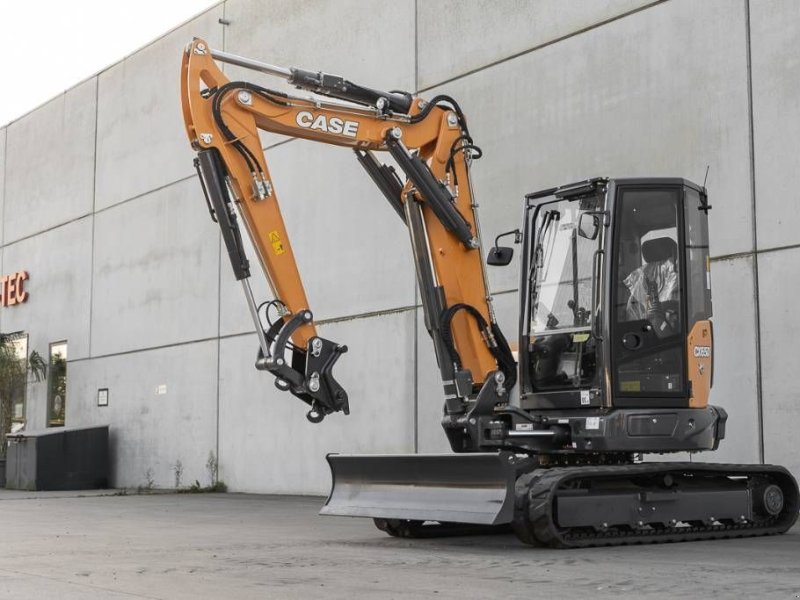 Minibagger del tipo Case CX 65D, Neumaschine en Moerbeke (Imagen 1)