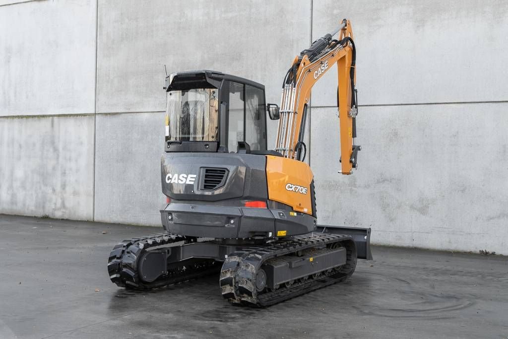 Minibagger del tipo Case CX 70E, Neumaschine en Moerbeke (Imagen 5)