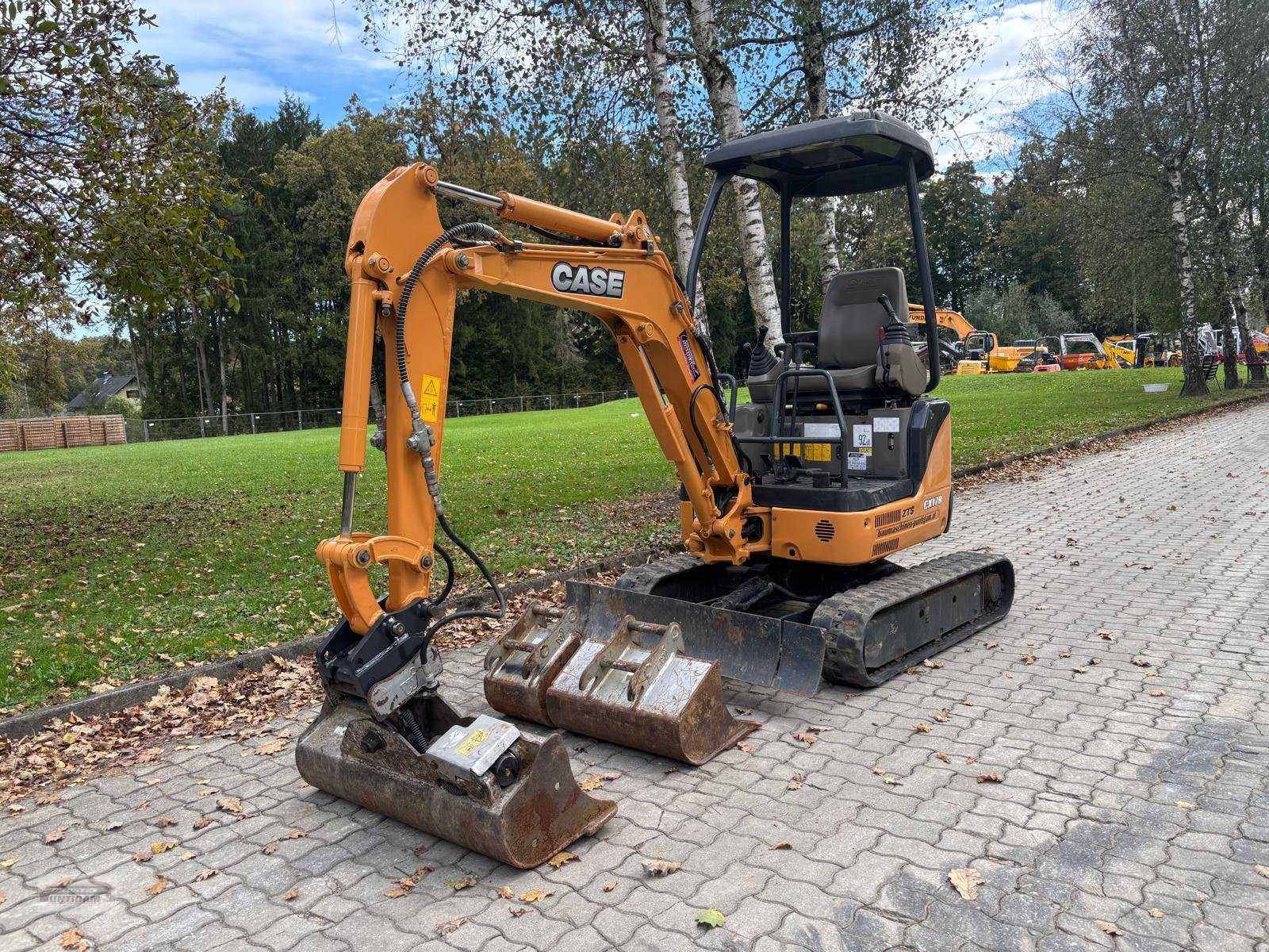 Minibagger van het type Case CX17B, Gebrauchtmaschine in Deutsch - Goritz (Foto 3)