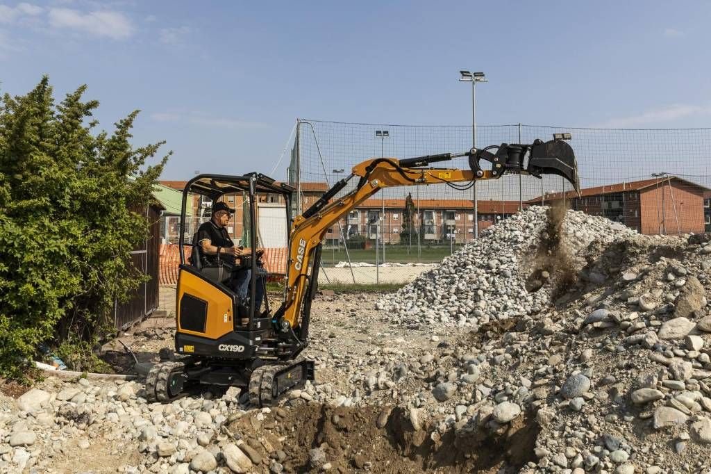 Minibagger of the type Case CX19D, Neumaschine in Moerbeke (Picture 2)