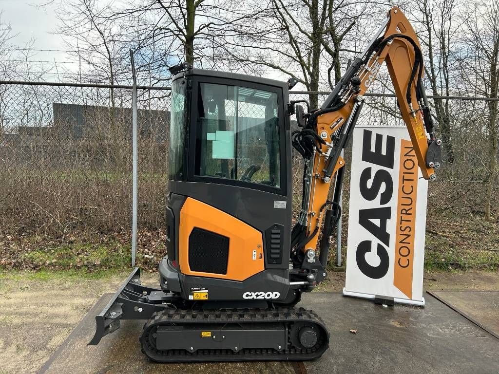 Minibagger typu Case CX20D, Neumaschine w Almelo (Zdjęcie 3)