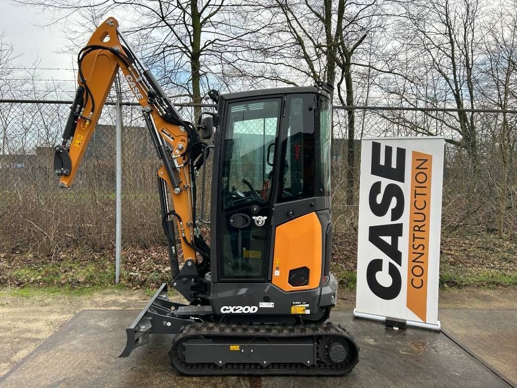 Minibagger Türe ait Case CX20D, Neumaschine içinde Almelo (resim 1)