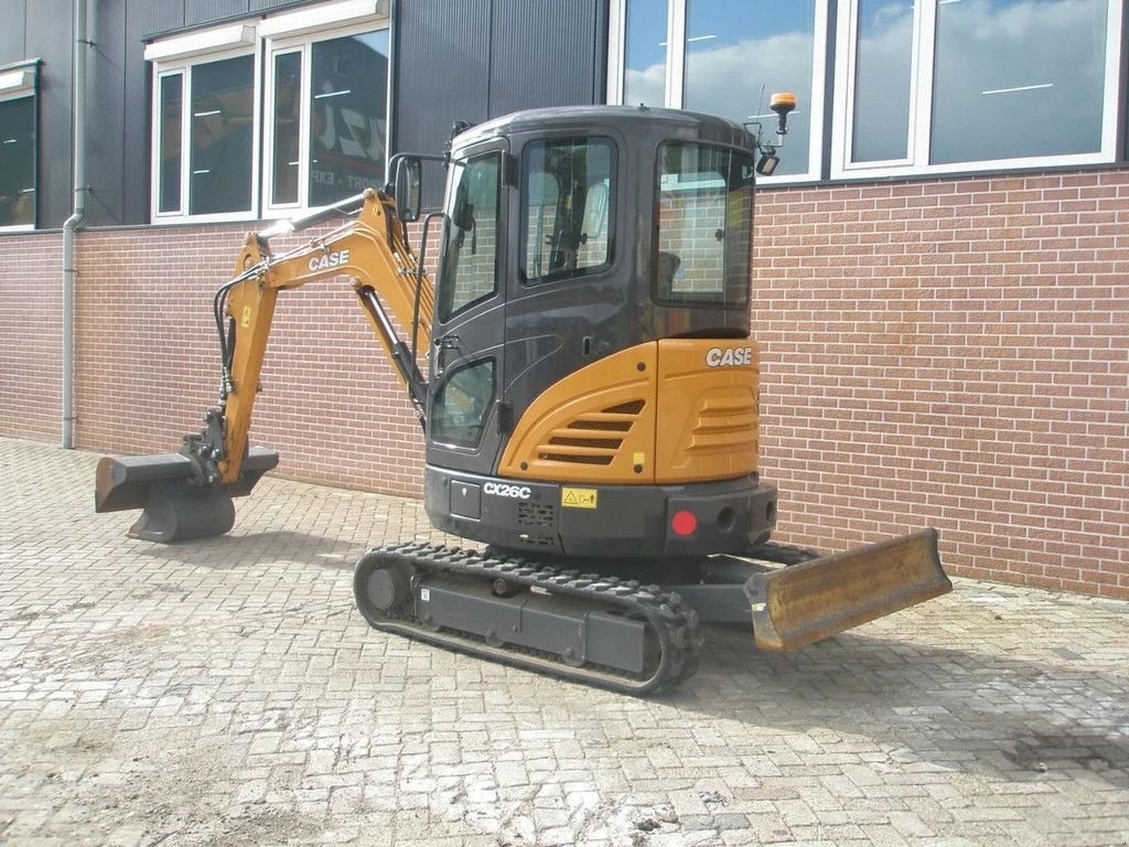 Minibagger des Typs Case CX26C, Gebrauchtmaschine in Barneveld (Bild 3)