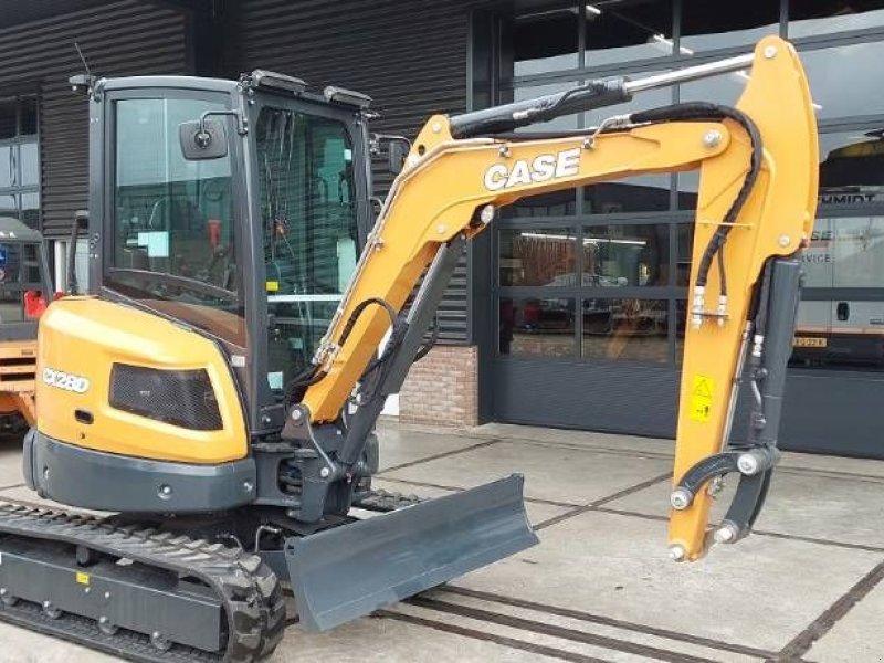 Minibagger of the type Case CX28D, Neumaschine in Almelo