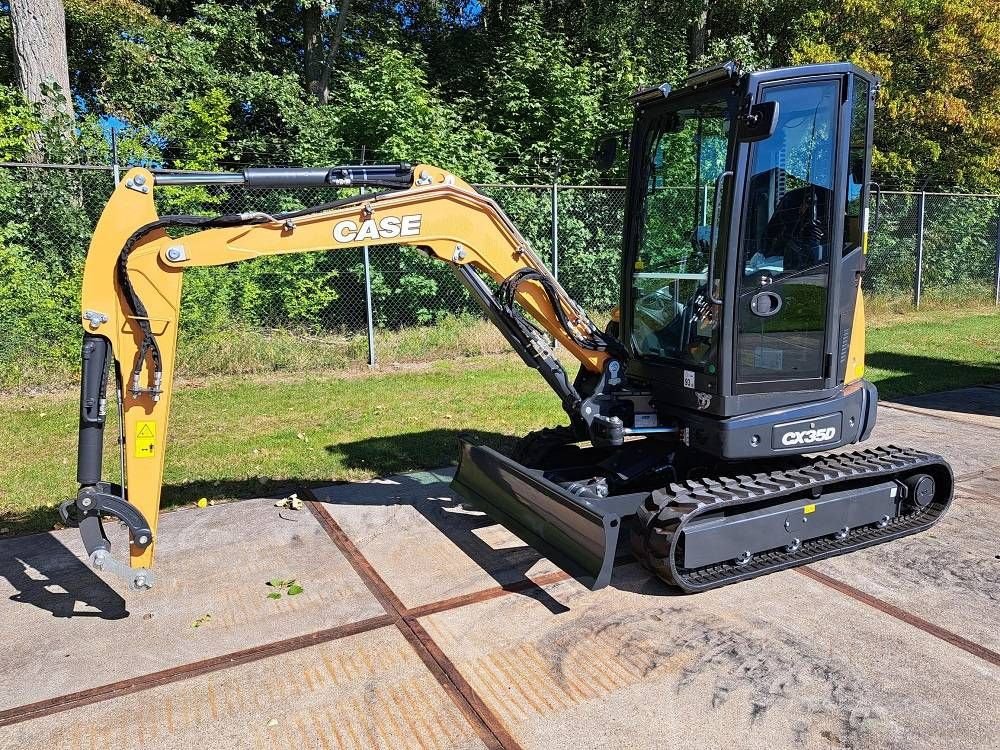 Minibagger Türe ait Case CX35D, Neumaschine içinde Almelo (resim 2)