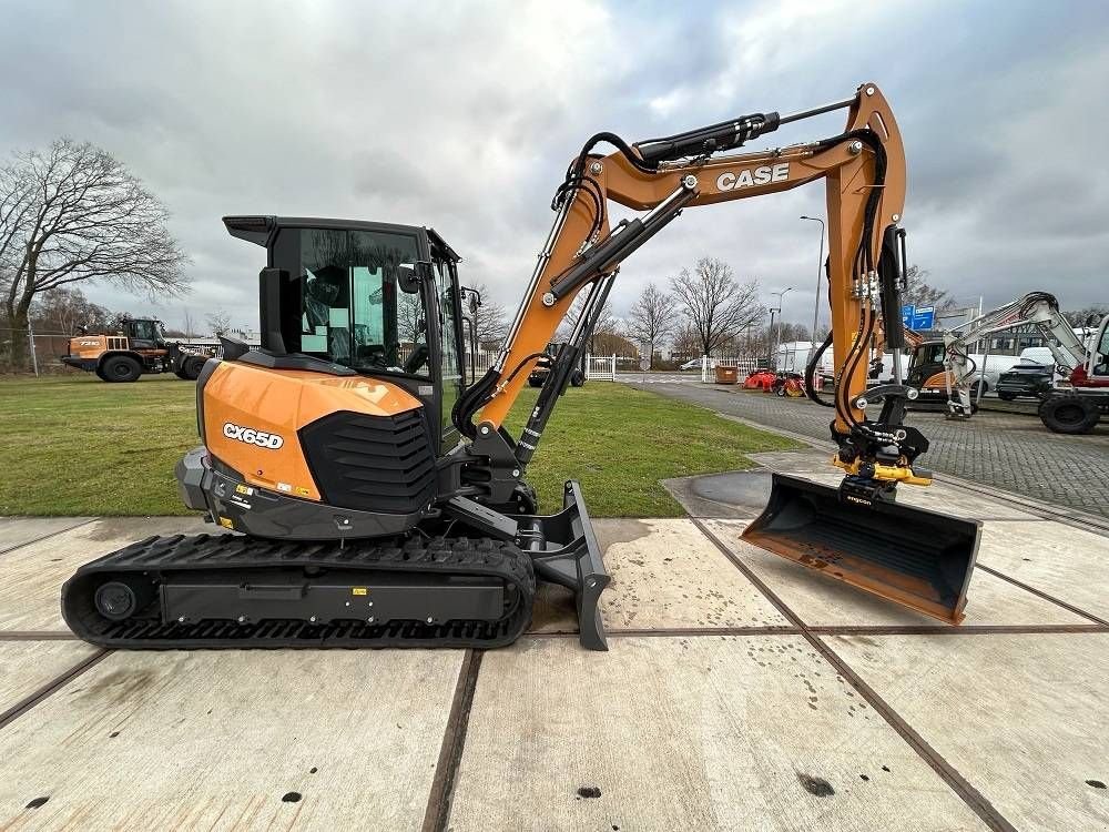 Minibagger del tipo Case CX65D, Gebrauchtmaschine en Almelo (Imagen 1)