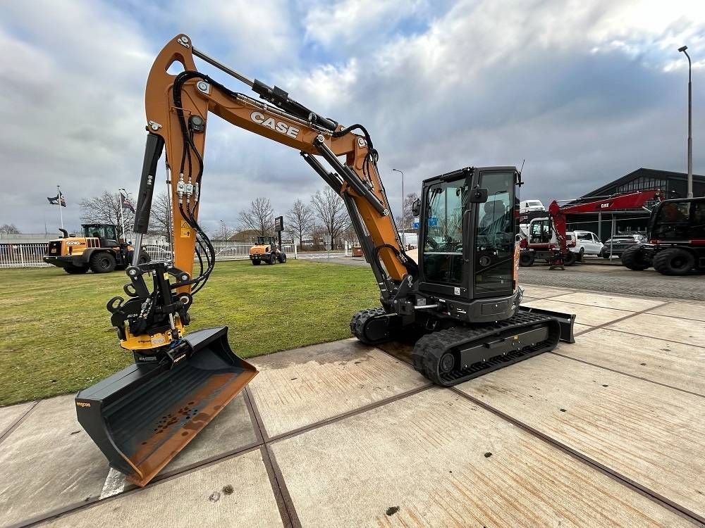 Minibagger van het type Case CX65D, Gebrauchtmaschine in Almelo (Foto 4)