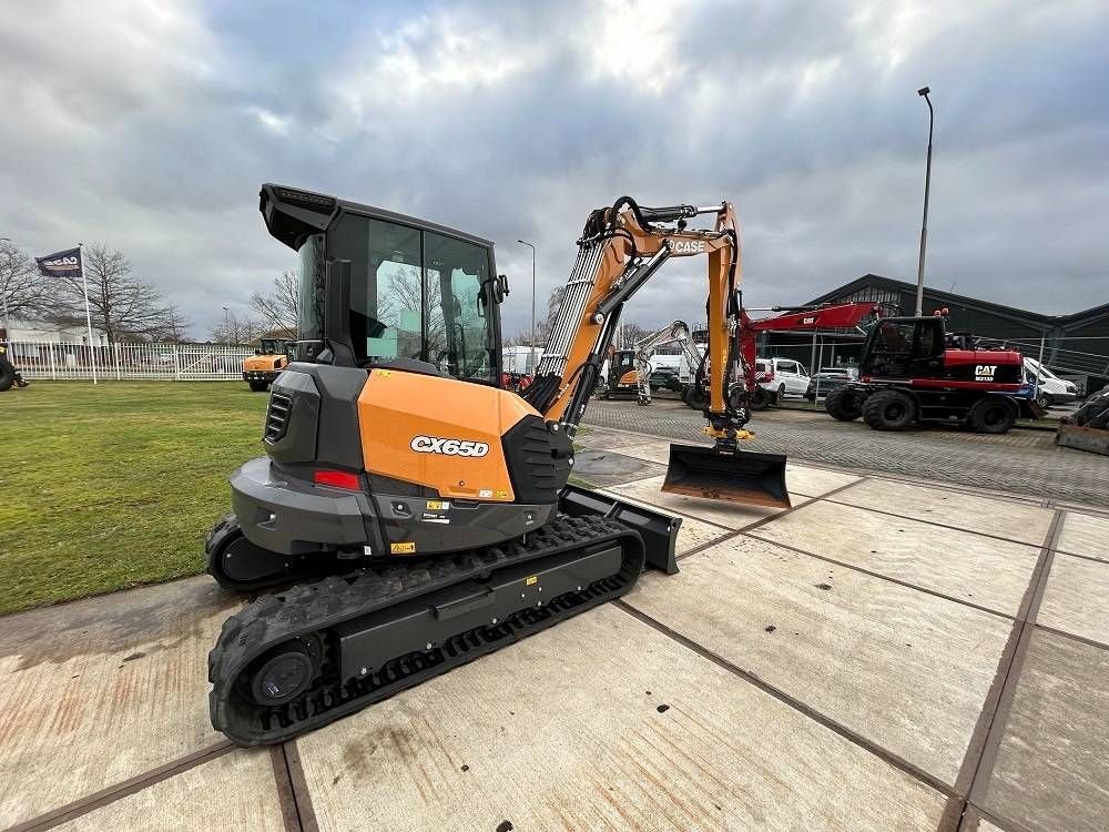 Minibagger van het type Case CX65D, Gebrauchtmaschine in Almelo (Foto 5)