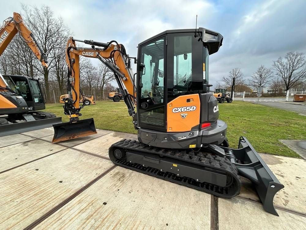 Minibagger van het type Case CX65D, Gebrauchtmaschine in Almelo (Foto 3)