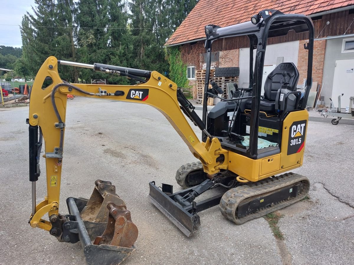 Minibagger des Typs CAT 301.5, Gebrauchtmaschine in Gabersdorf (Bild 1)