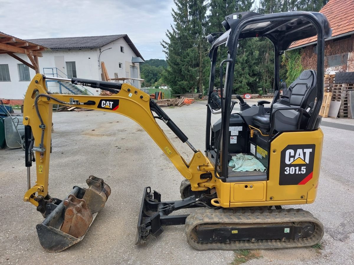 Minibagger des Typs CAT 301.5, Gebrauchtmaschine in Gabersdorf (Bild 3)