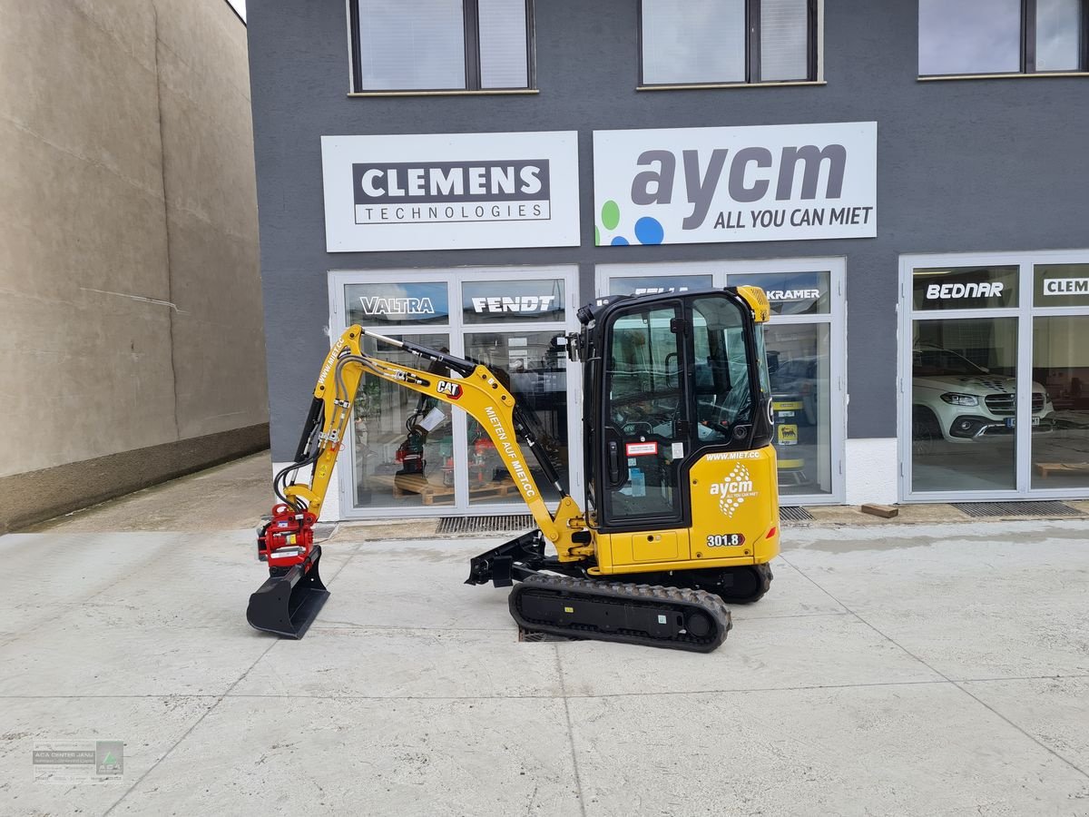 Minibagger del tipo CAT 301.8-05A, Mietmaschine en Gerasdorf (Imagen 4)