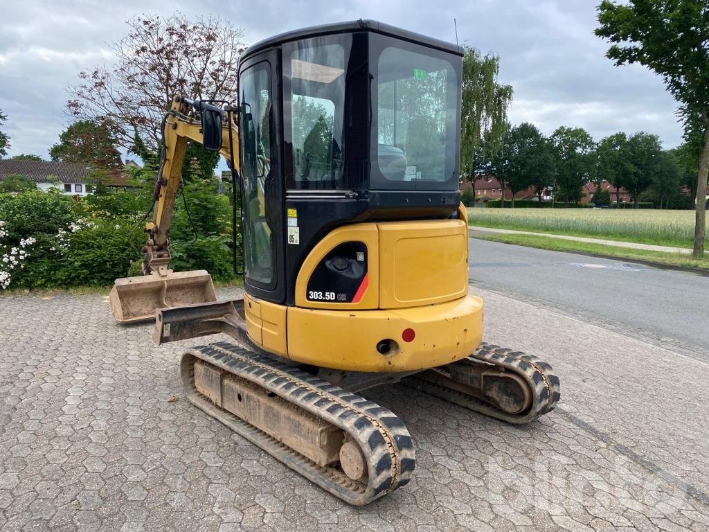 Minibagger Türe ait CAT 303.5 D CR, Gebrauchtmaschine içinde Düsseldorf (resim 3)