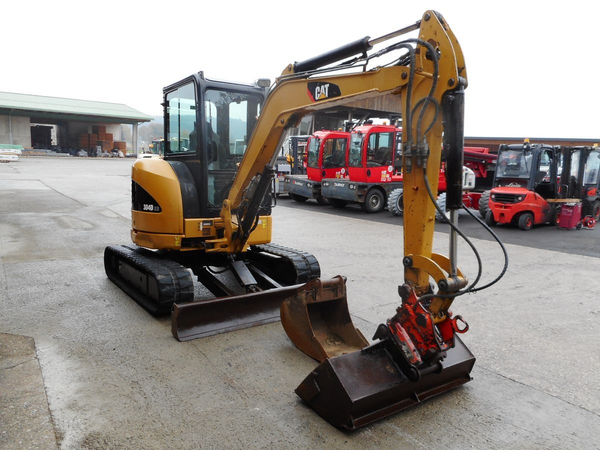 Minibagger des Typs CAT 304 D mit POWERTILT   ( 3.890kg ), Gebrauchtmaschine in St. Nikolai ob Draßling (Bild 5)