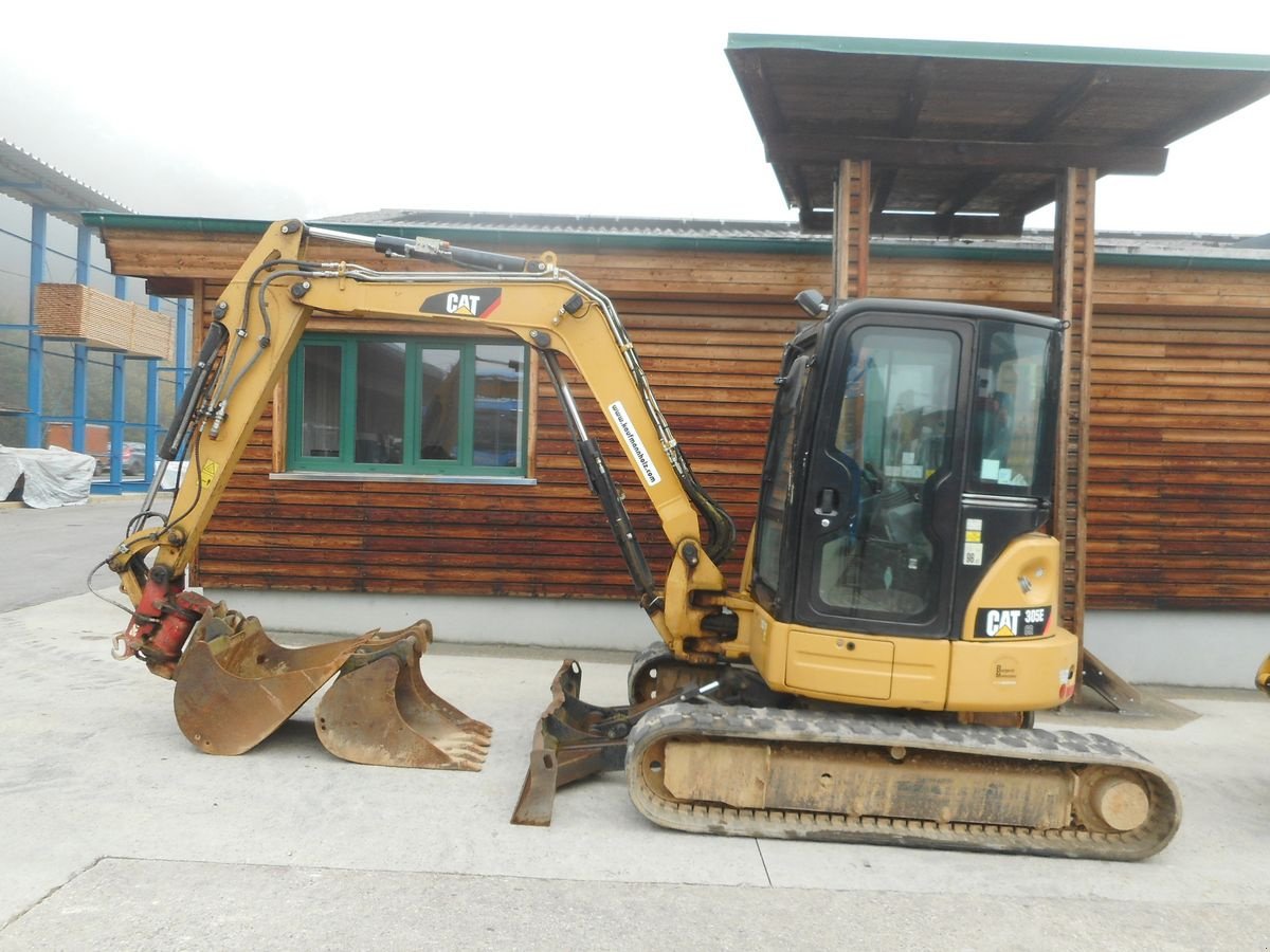 Minibagger typu CAT 305E ( 4.990kg ) POWERTILT + hydr. SW + 3 Löffel, Gebrauchtmaschine v St. Nikolai ob Draßling (Obrázek 1)