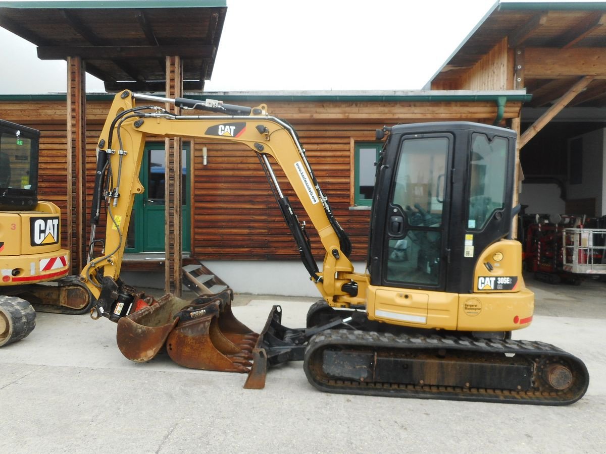 Minibagger от тип CAT 305E ( 4.990kg ) POWERTILT + hydr. SW + 3 Löffel, Gebrauchtmaschine в St. Nikolai ob Draßling (Снимка 1)