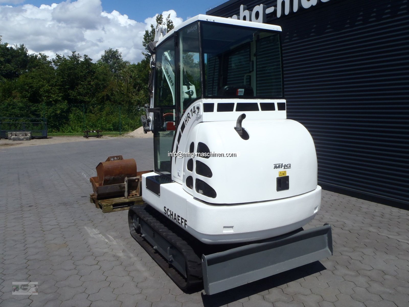 Minibagger des Typs CAT Schaeff-Terex-Cat HR 14 Minibagger, Gebrauchtmaschine in Gescher (Bild 4)