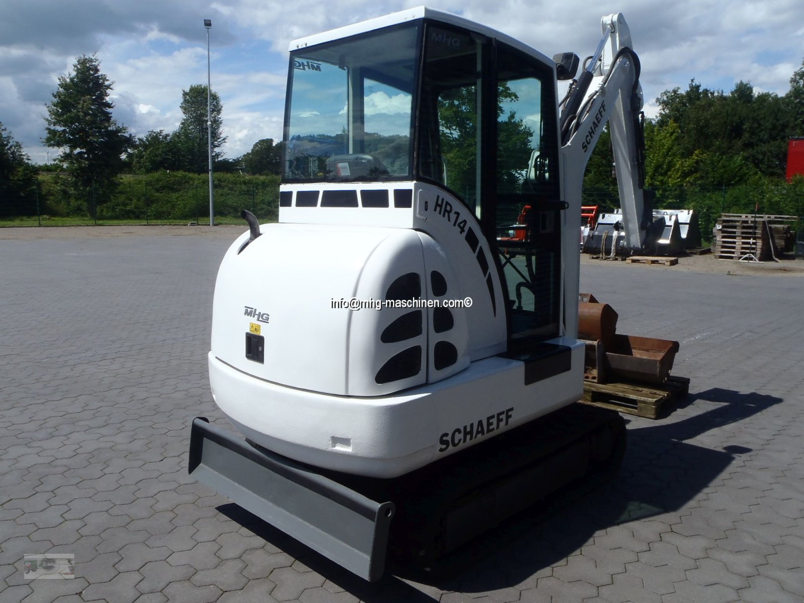 Minibagger του τύπου CAT Schaeff-Terex-Cat HR 14 Minibagger, Gebrauchtmaschine σε Gescher (Φωτογραφία 3)