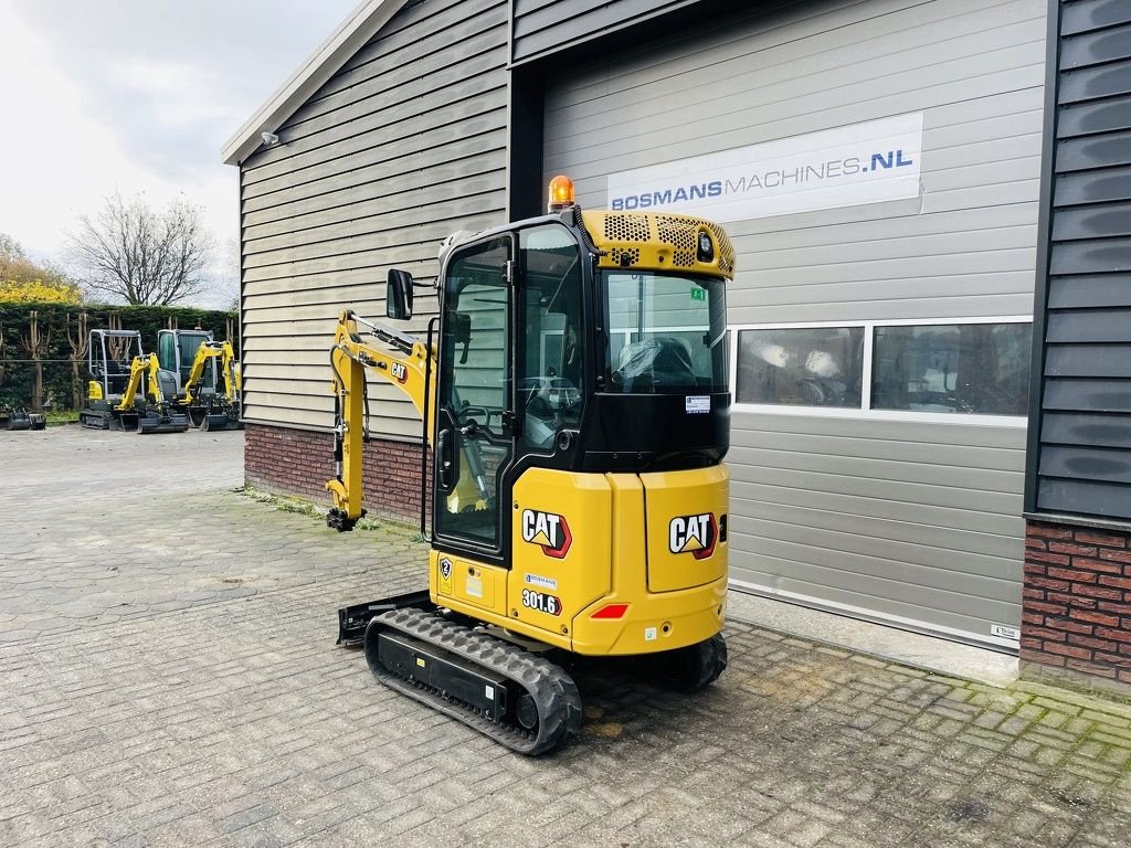 Minibagger Türe ait Caterpillar 301.6 minigraver NIEUW 1925 kg ACTIE PRIJS &euro;389 LEASE, Neumaschine içinde Neer (resim 8)