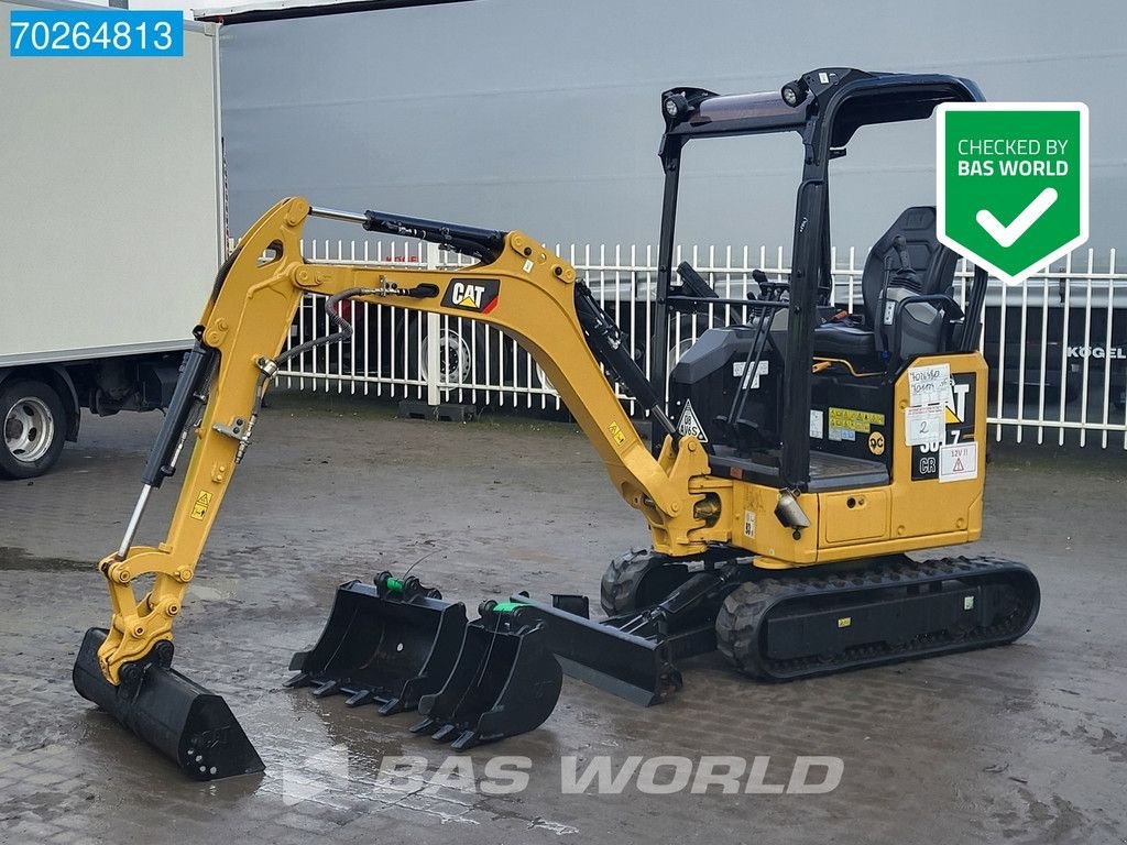 Minibagger του τύπου Caterpillar 301.7 CR 3 BUCKETS, Gebrauchtmaschine σε Veghel (Φωτογραφία 1)