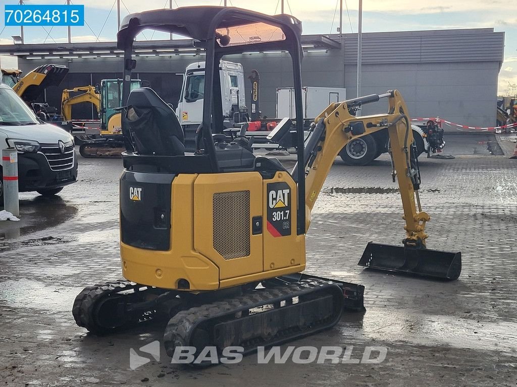 Minibagger a típus Caterpillar 301.7 CR 3 BUCKETS, Gebrauchtmaschine ekkor: Veghel (Kép 3)