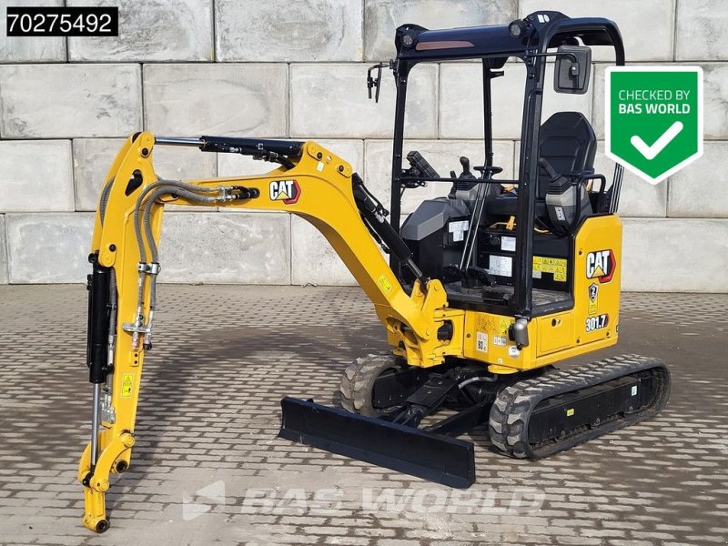 Minibagger типа Caterpillar 301.7 CR, Gebrauchtmaschine в Veghel (Фотография 1)