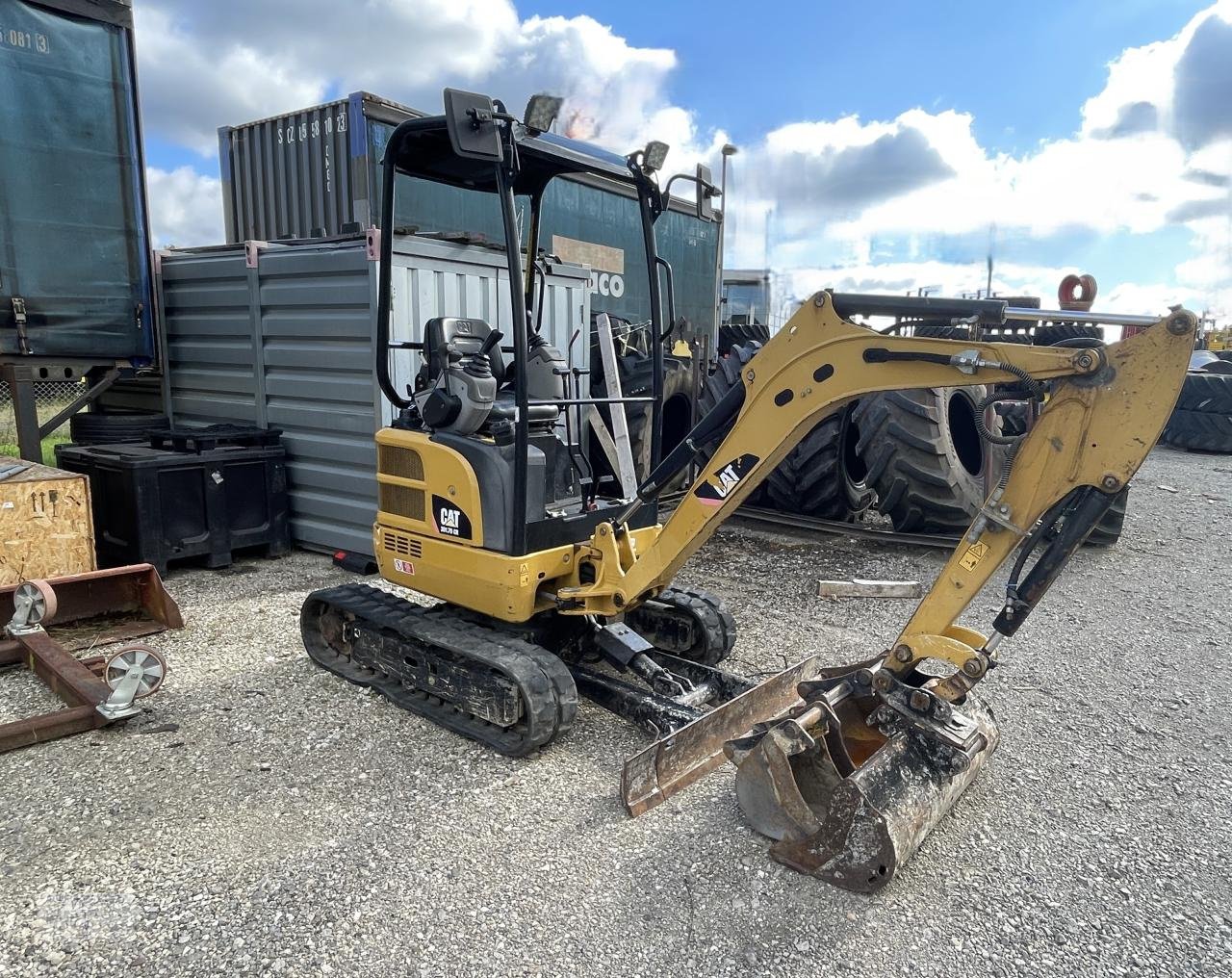 Minibagger del tipo Caterpillar 301.7 CR, Gebrauchtmaschine en Pragsdorf (Imagen 4)