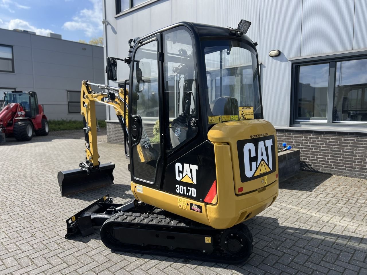 Minibagger Türe ait Caterpillar 301.7d, Gebrauchtmaschine içinde Cuijk (resim 2)