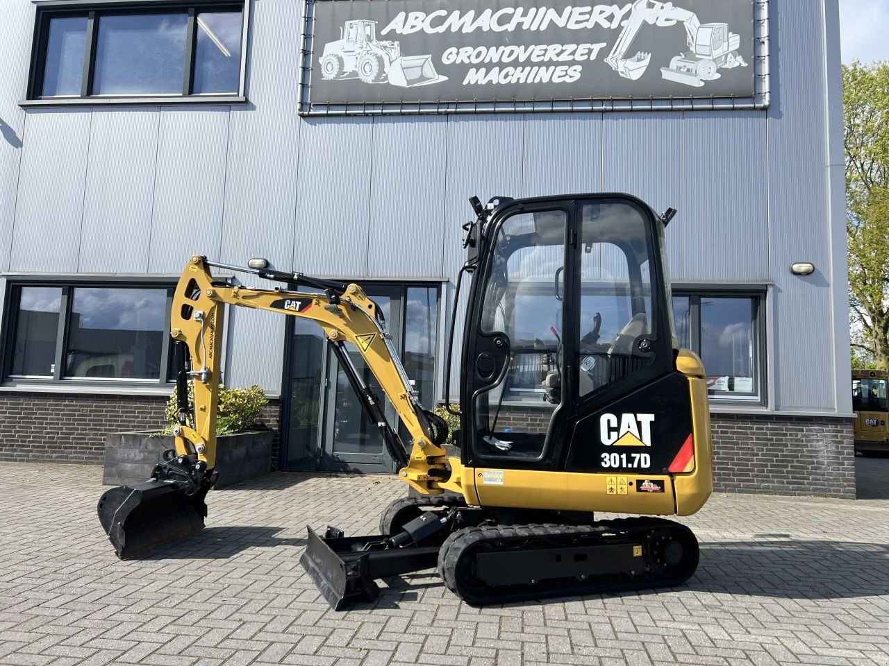 Minibagger Türe ait Caterpillar 301.7d, Gebrauchtmaschine içinde Cuijk (resim 1)