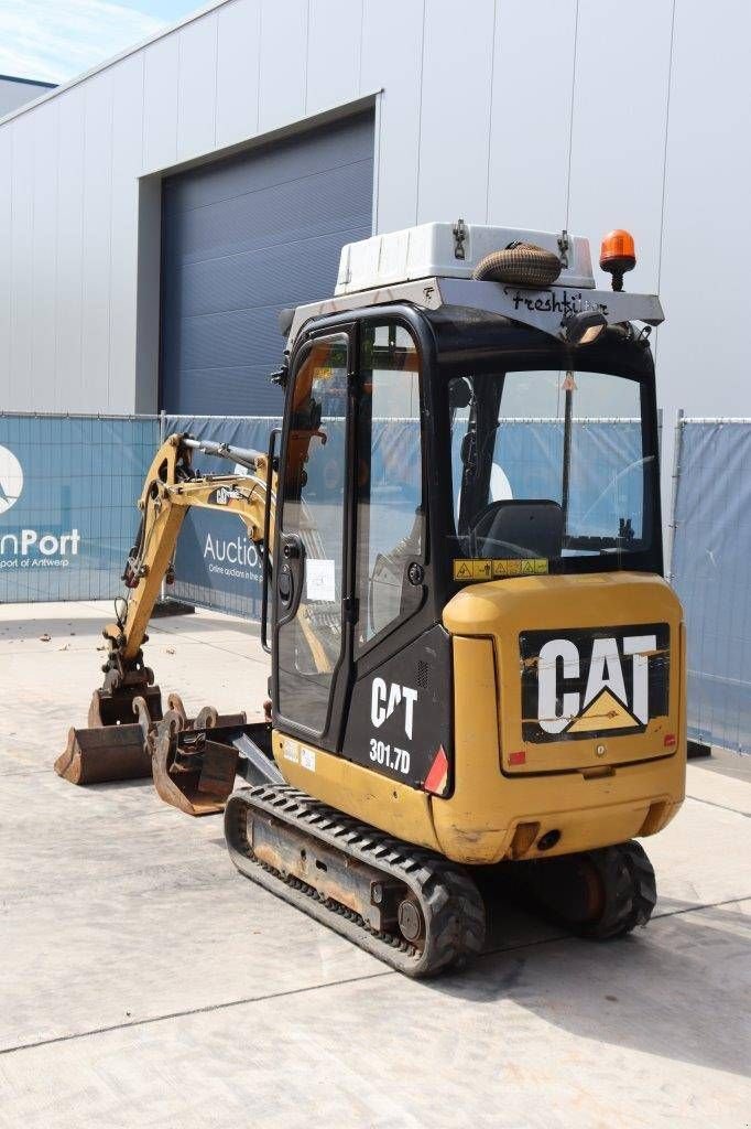 Minibagger del tipo Caterpillar 301.7D, Gebrauchtmaschine en Antwerpen (Imagen 4)