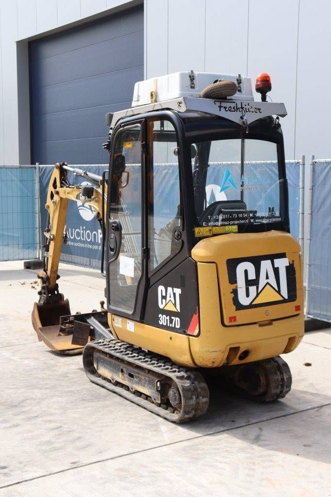 Minibagger des Typs Caterpillar 301.7D, Gebrauchtmaschine in Antwerpen (Bild 4)