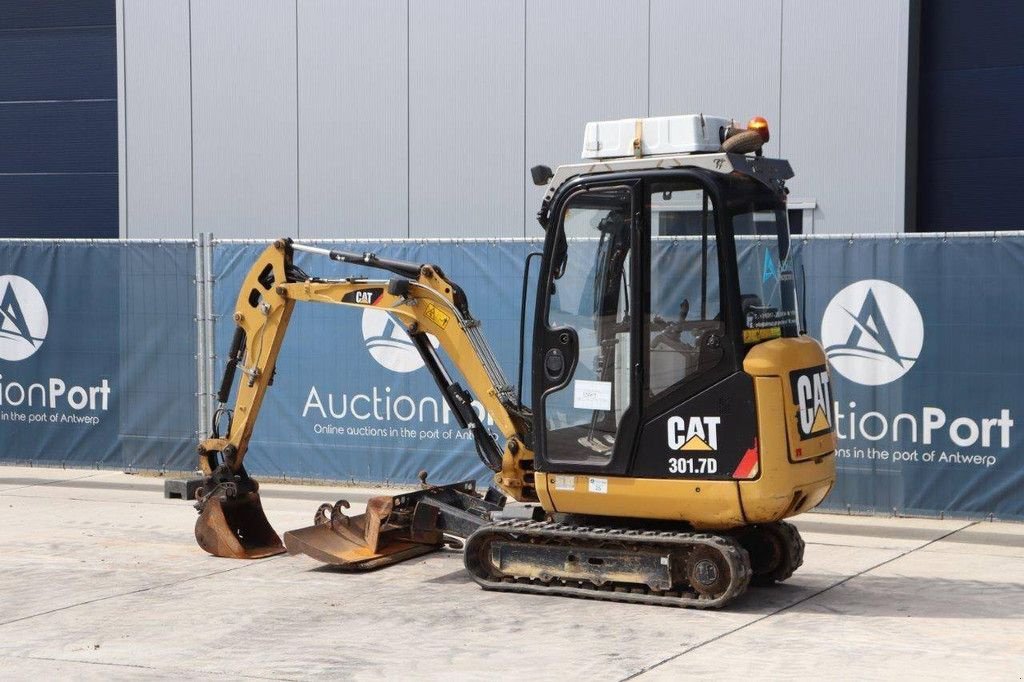 Minibagger Türe ait Caterpillar 301.7D, Gebrauchtmaschine içinde Antwerpen (resim 3)