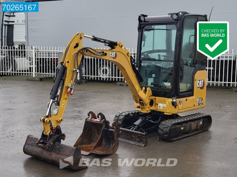 Minibagger типа Caterpillar 301.8 3 BUCKETS - DUTCH MACHINE, Gebrauchtmaschine в Veghel (Фотография 1)