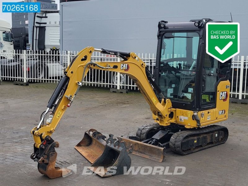 Minibagger of the type Caterpillar 301.8 3 BUCKETS, Gebrauchtmaschine in Veghel