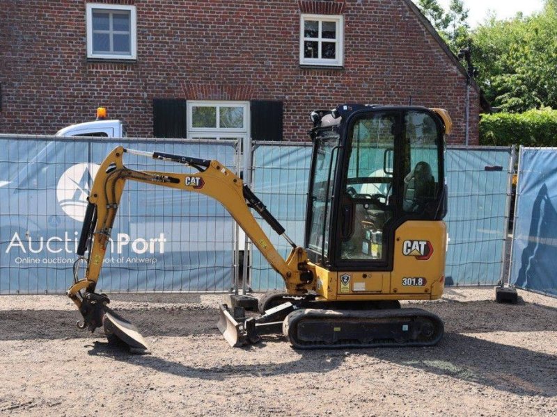 Minibagger del tipo Caterpillar 301.8, Gebrauchtmaschine en Antwerpen (Imagen 1)