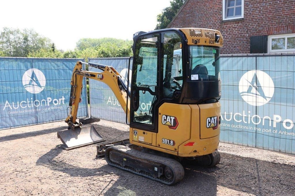 Minibagger del tipo Caterpillar 301.8, Gebrauchtmaschine en Antwerpen (Imagen 3)