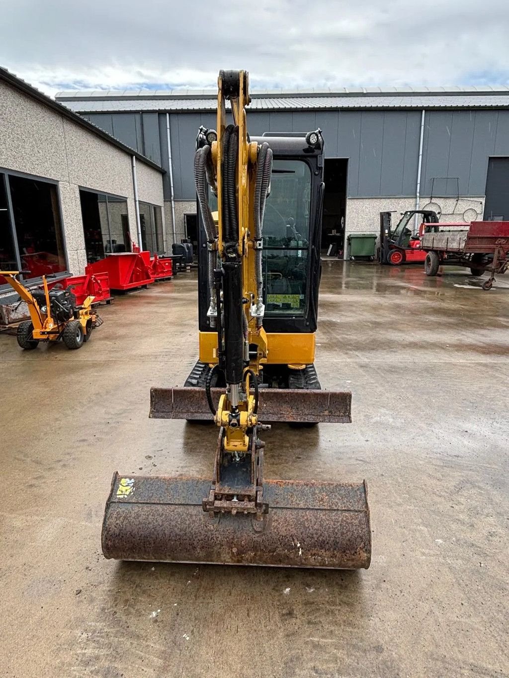 Minibagger del tipo Caterpillar 302 CR, Gebrauchtmaschine en Wevelgem (Imagen 4)