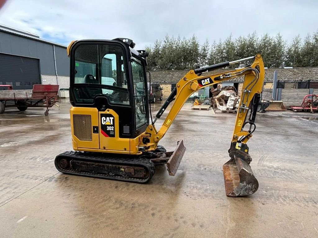 Minibagger van het type Caterpillar 302 CR, Gebrauchtmaschine in Wevelgem (Foto 3)