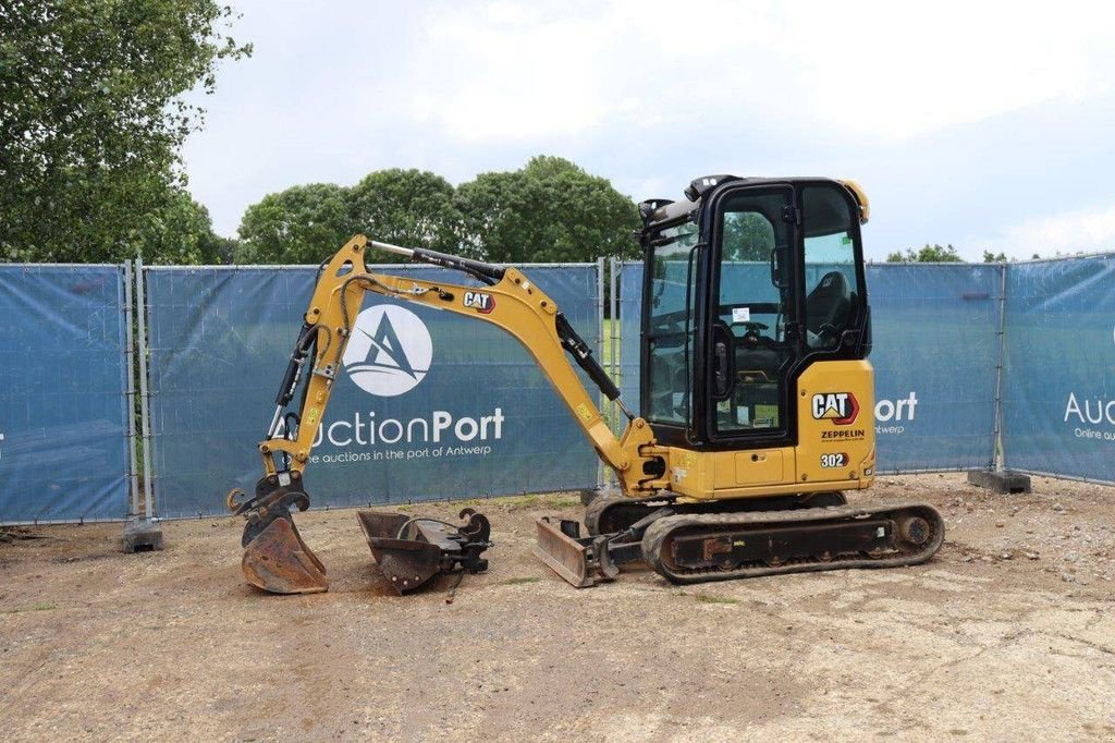 Minibagger типа Caterpillar 302, Gebrauchtmaschine в Antwerpen (Фотография 1)