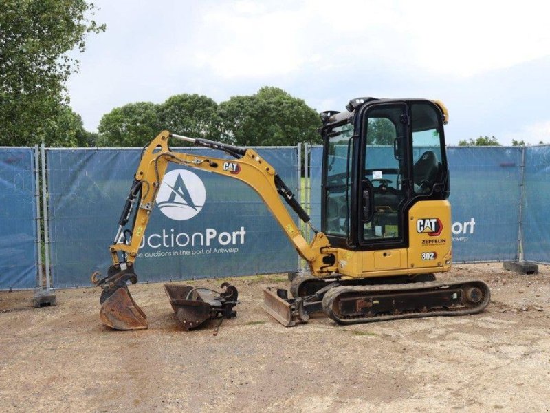 Minibagger typu Caterpillar 302, Gebrauchtmaschine w Antwerpen (Zdjęcie 1)